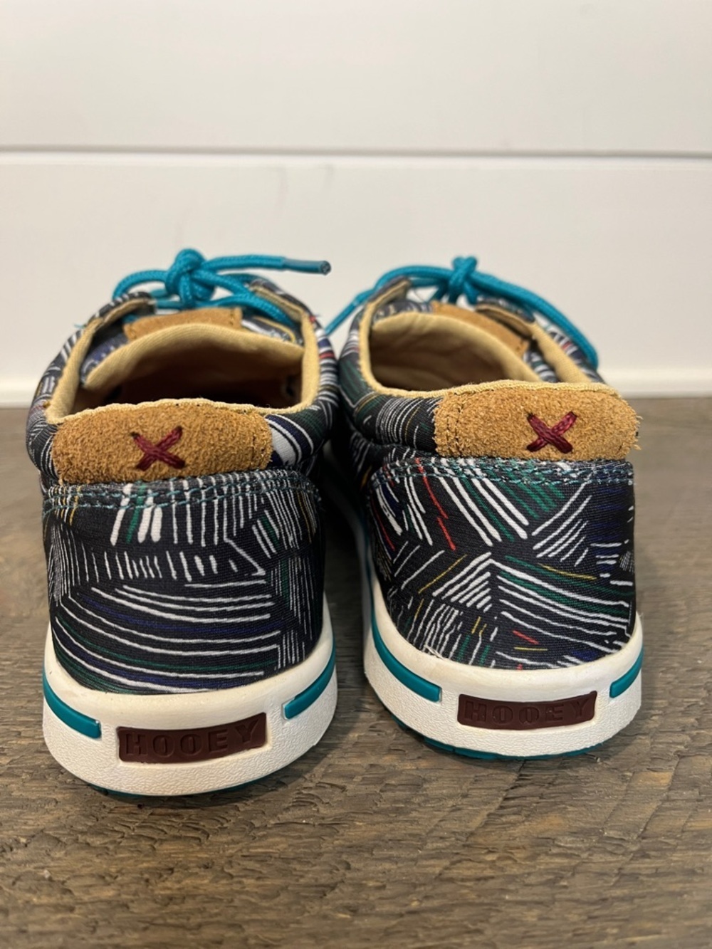 Twisted X - Hooey Kids' Lace-Up Casual Lopers - Youth 13 - Picture 6 of 9